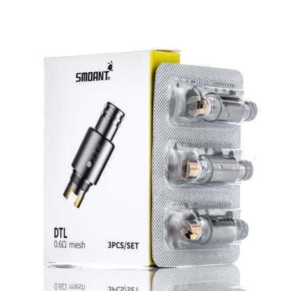 Prime Vapour Hardware - [Smoant Pasito Coils | DTL MESH Coil Pack x 3 | MTL Coil Pack x 3 |]
